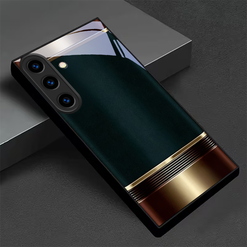 Metal Photo Panel - Elegante Custodia per Telefono in Vetro